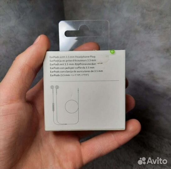 Наушники apple earpods 3.5 мм