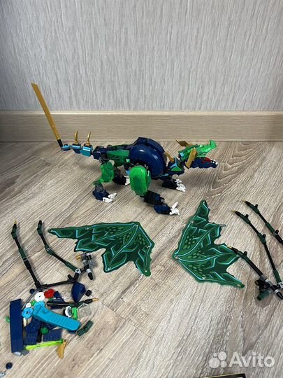 Lego ninjago легкндарный дракон Ллойда