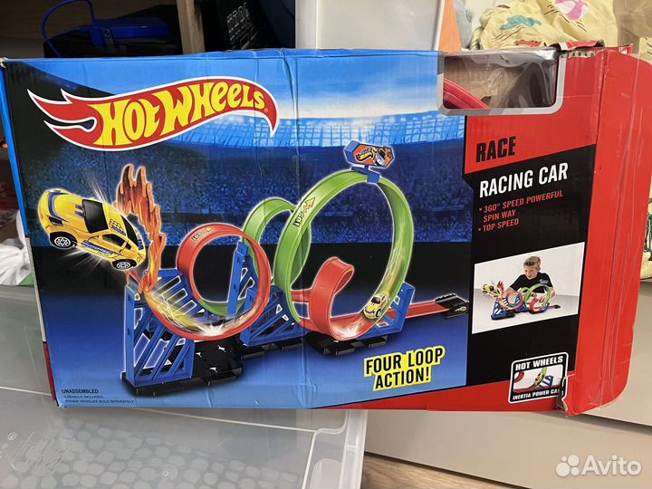 Гоночный трек hot wheels