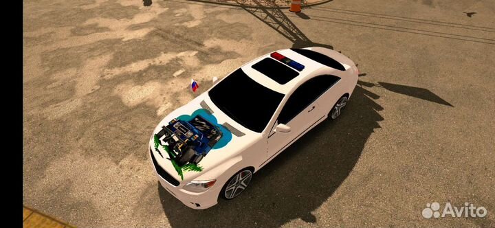 Топ винил на мерседес кар паркинг