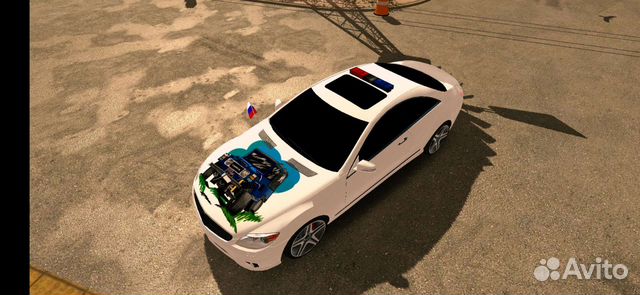 Топ винил на мерседес кар паркинг