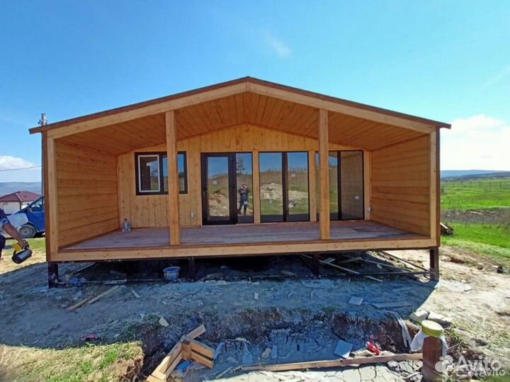 Строительство металокаркасных домов для проживания