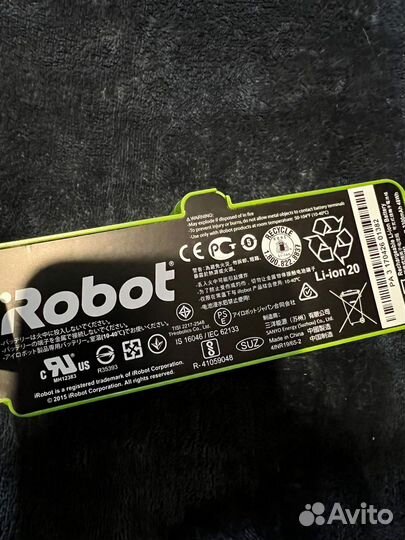 Аккумулятор для работа пылесоса IRobot
