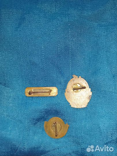 Тяжелые значки СССР