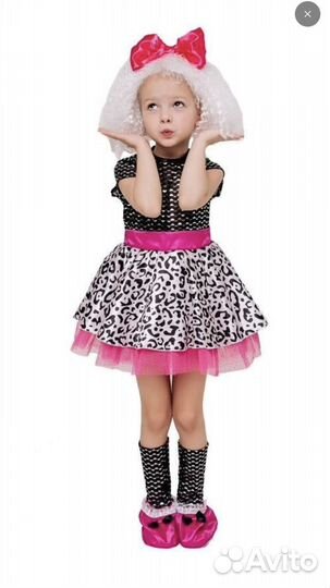 Карнавальный костюм для девочки 110 116