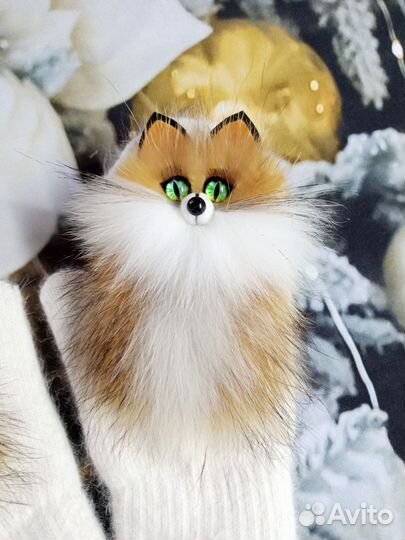 Варежки с лисичками