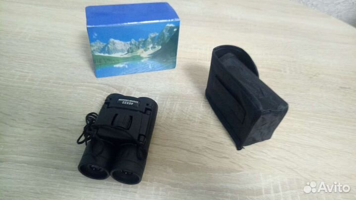 Бинокль складной карманный