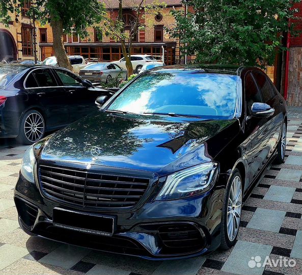 Аренда мерседес S - класс, с водителем