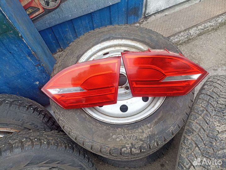 Volkswagen jetta 6 фнори в крышку багажника