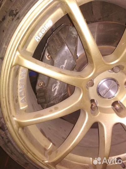 Тормоза передние toyota supra 4pot jza80 jzx100 jz