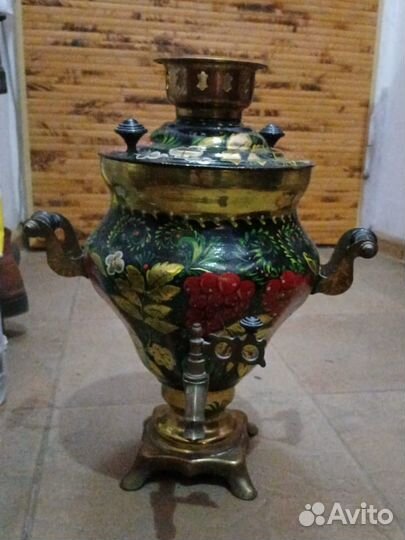 Самовар Электрический расписной б\у