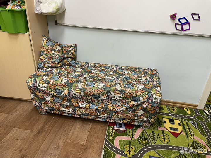 Пуфик из экокожи