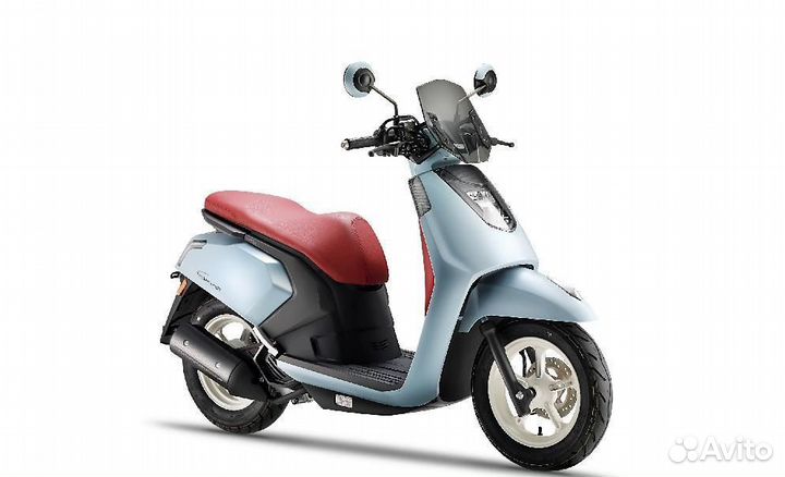 Скутер ariic gemma голубой