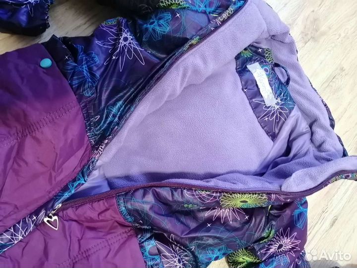 Зимний комбинезон для девочки 80