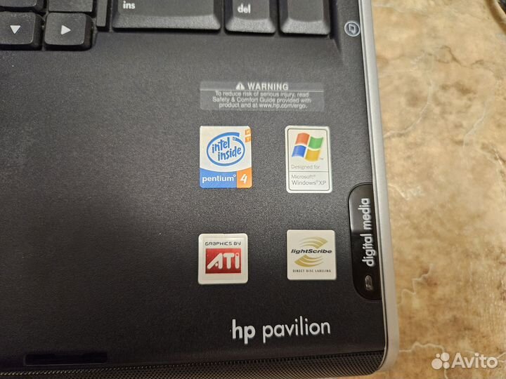 Ноутбук HP pavilion zd8000