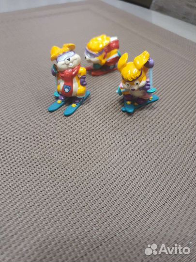Игрушки из киндер сюрприза 90-х годов