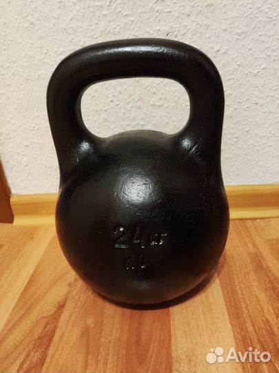Продам гирю 24 кг