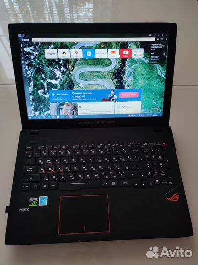 Ноутбук Asus ROG gl553vd-DM203