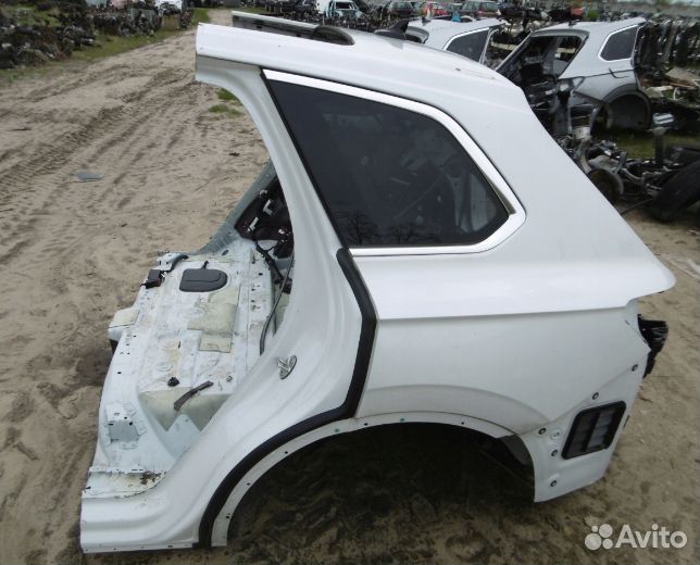Задняя часть кузова VW touareg 3