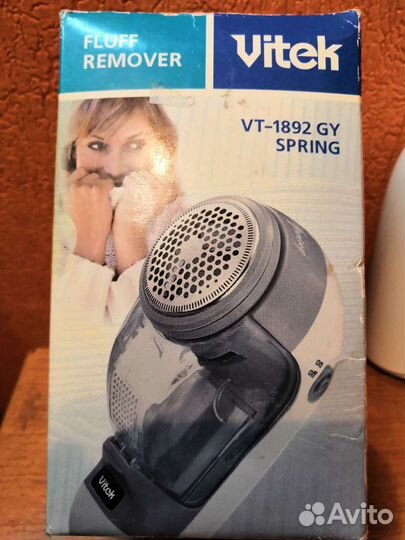 Прибор для удаления катышков. Новый. Vitek
