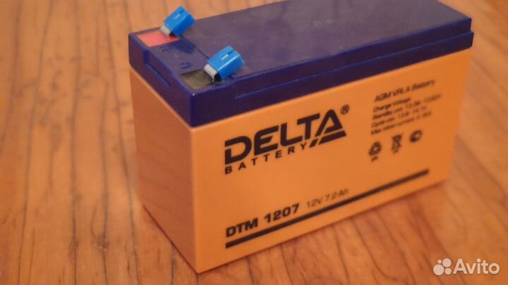 Аккумулятор Delta DTM 1207