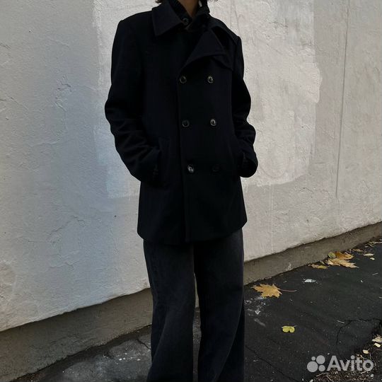 Винтажный кашемировый бушлат винтаж