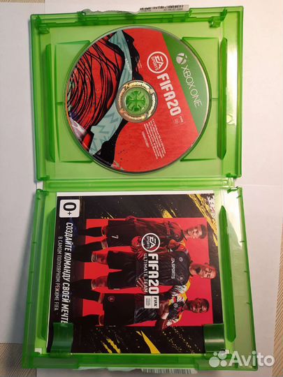 Диск Fifa 2020 xbox one
