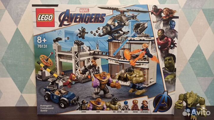 Lego 76131 - Битва на базе мстителей (новый)
