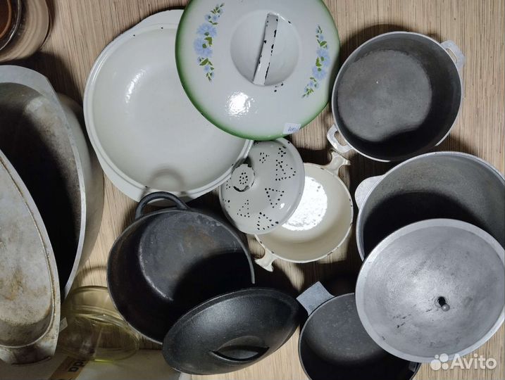 Казан чугунный бу