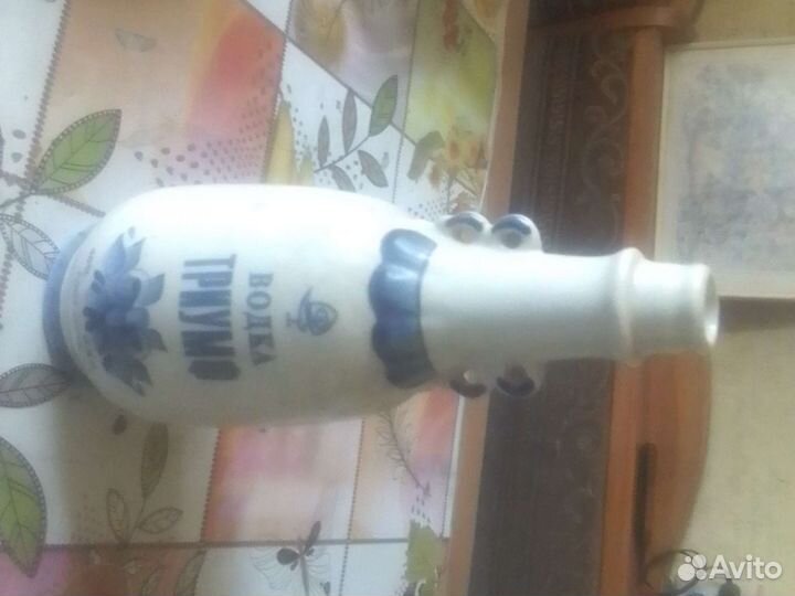 Бутылка 0.5 гжель