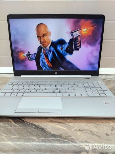 Игровой Новый HP core i3 10110U-4ядра/SSD256/8/IPS