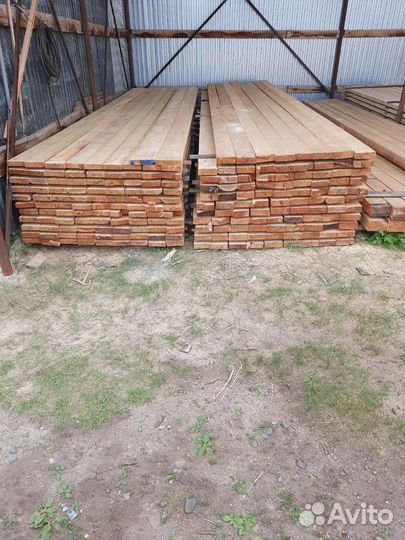 Доска обрезная лиственница
