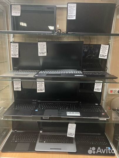 Ноутбуки для школы, офиса и игровые б/у