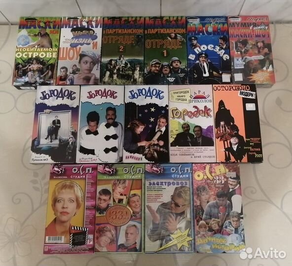 Юмористические передачи / видеокассеты / VHS