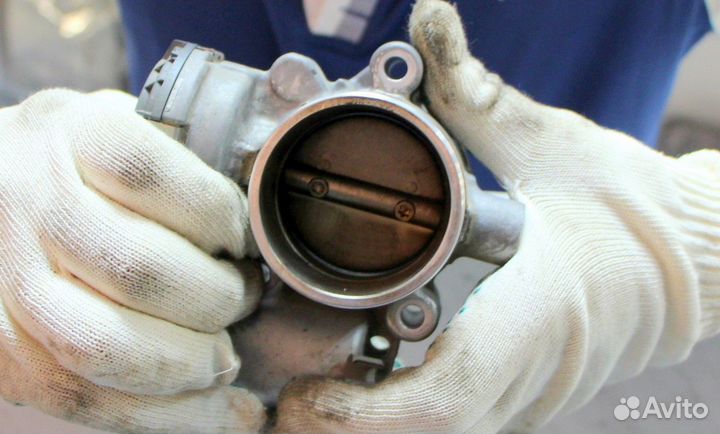 Чистка дросселя BMW X3 2017-2021