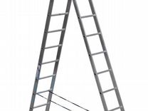 Лестница-стремянка алюминиевая 2 секции 11 ступене