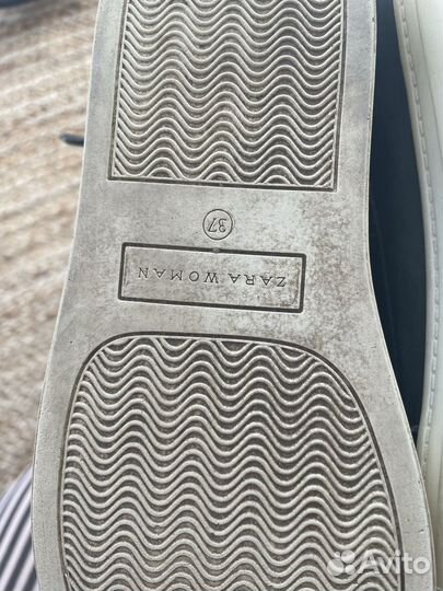 Ботинки zara натуральная кожа женские