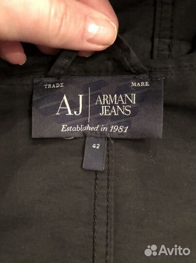 Парка Armani Jeans оригинал