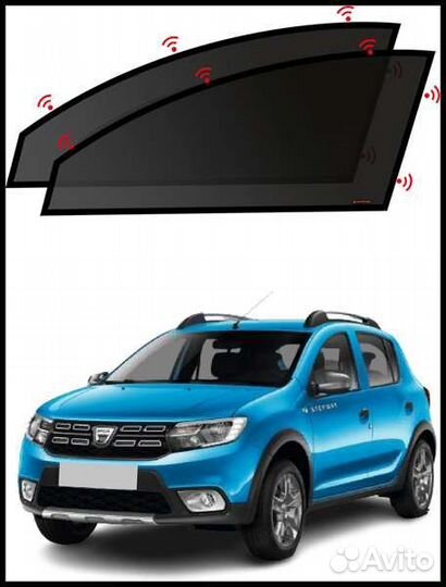 Магнитные шторки Рено Сандеро Степвей с 2009г