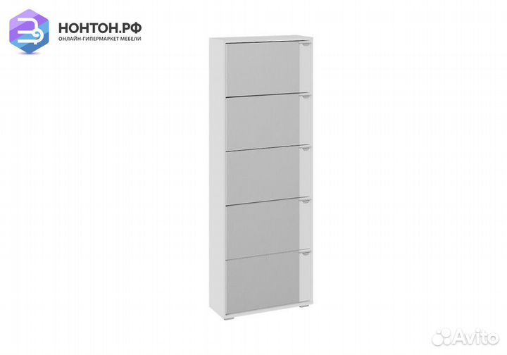 Тумба для обуви тип 9 белый ясень