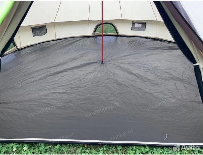 Шатёр-юрта для туризма с полом (MIR-2907W)