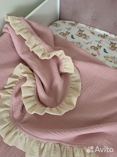 Детское постельное белье, пледы