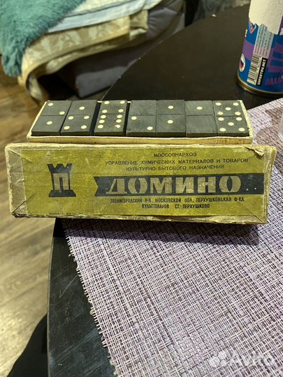Домино СССР (деревянные)
