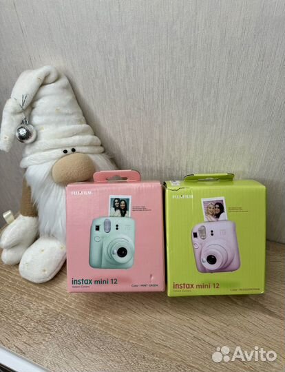 Instax mini 12 новый фотоаппарат принтер