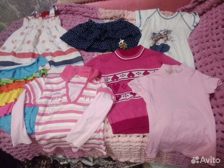 Детские вещи для девочек + подарки