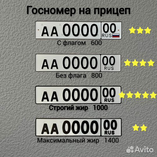 Изготовление дубликат гос номер Пермь