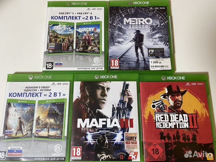 Игры на xbox One