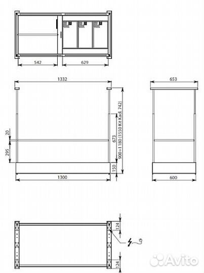 Вытяжка falmec spazio IS.130 inox (czpi30.E0P7#zzzi461F)