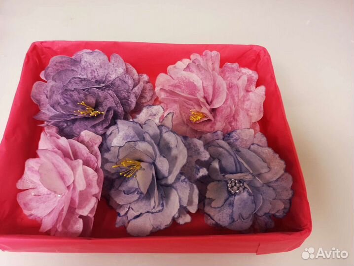 Меренги, безе, леденцы на палочке, вафельные цветы