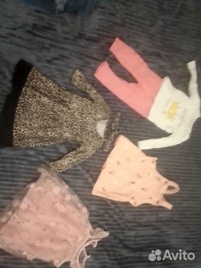 Вещи пакетом на девочку 80-86